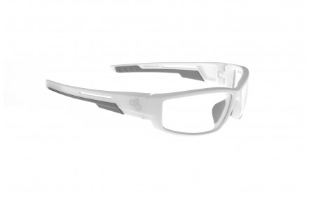 Очки ONRIDE Point матовый белый/серый с линзами Clear (100%)