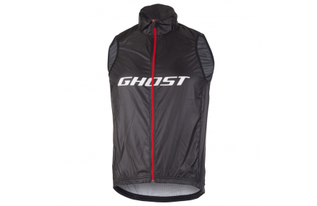 Жилет Ghost Factory Racing, XXL, чорно-червоно-білий