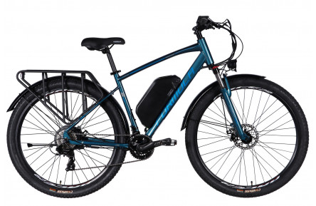 Велосипед з електроприводом 29" AL Formula eCURSOR MAN DD CS рама-19" 48B 17.5А*г 500Вт темно-синій 2026