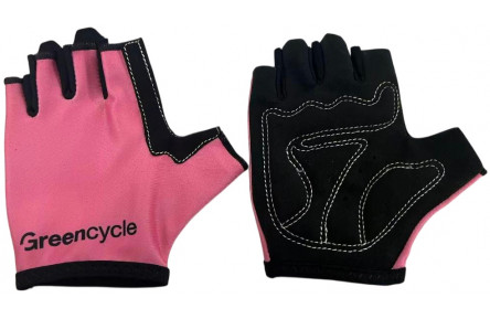 Рукавички Green Cycle Grid без пальців XS-S рожеві