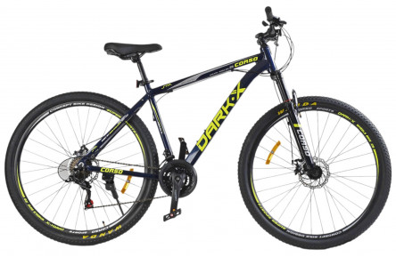 Велосипед Corso Dark-X 29" DX-29306 алюминий 19" черно-желтый