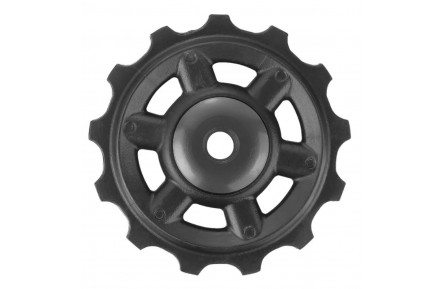 Ролик 12T KENLI KL-4012B для зад. пер. пластик. черный