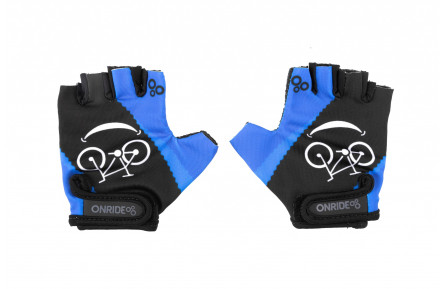 Рукавички дитячі ONRIDE Gem Велопосмішка синя 5-6