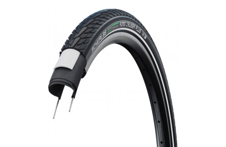 Покришка 28x1.60 700x40C (42-622) Schwalbe ROAD CRUISER PLUS PunctureGuard, TwinSkin B/B+RT HS484 GREEN 50EPI