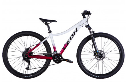 Велосипед AL 27,5" Leon XC LADY 80 HDD рама-16" білий з малиновим 2025