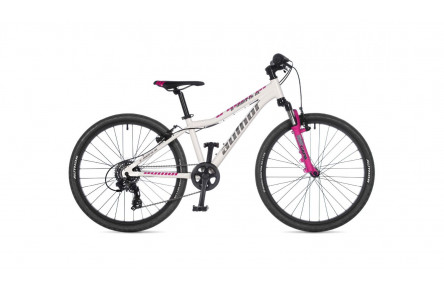 Велосипед Author A-Matrix SL 2023 24" 12.5" біло-рожевий