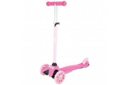 Самокат трехколесный QKIDS LUMIS HUBA00006 розовый
