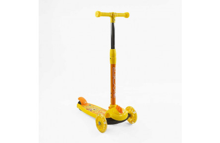 Самокат триколісний "Skyper" CY-85812 (12) колеса PVC зі світлом, кермо з`ємне