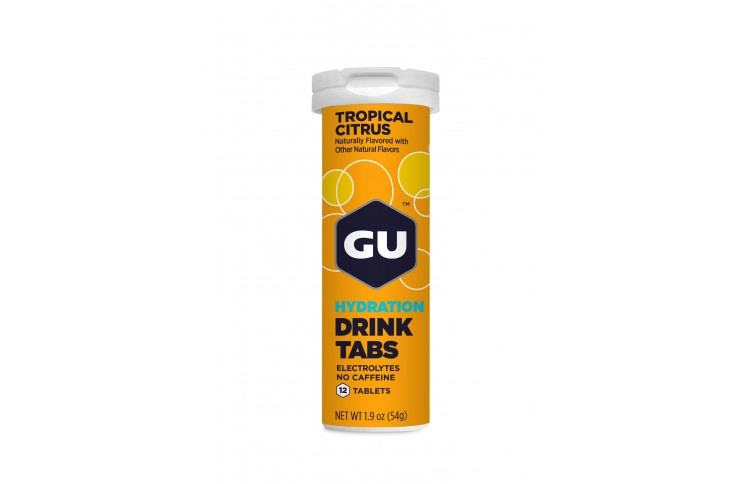 Изотонические таблетки GU Energy Tropical Citrus, 12 шт.