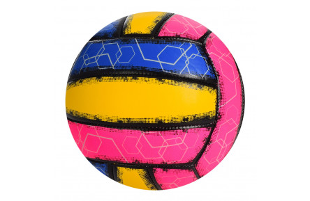 М'яч волейбольний Bambi EV-3370 20 см  Синьо-рожевий