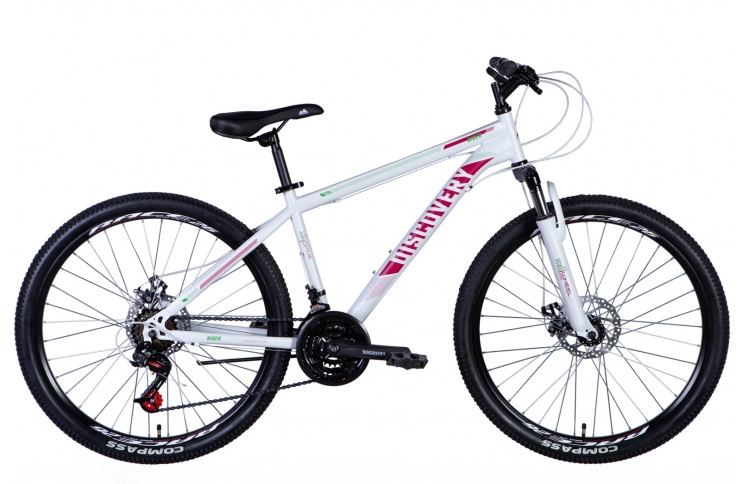 Велосипед ST 26" Discovery RIDER AM DD рама- " 2024 (білий (м)) 
