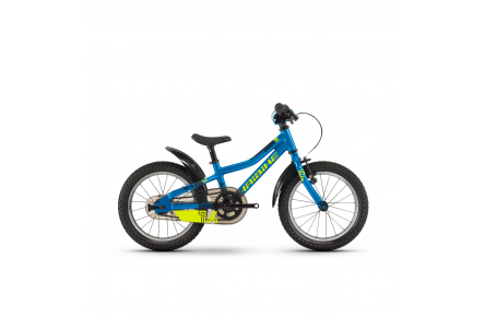 Велосипед Haibike SEET Greedy 16", рама 21 см, блакитний-салатово-чорний, 2020