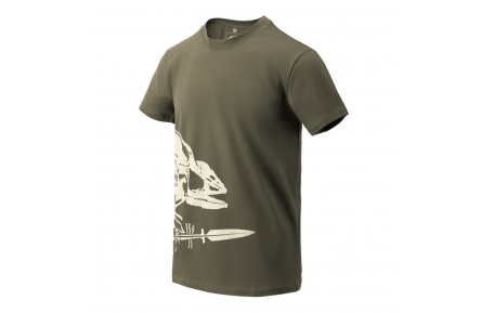 Футболка Helikon-Tex (Full Body Skeleton) - Olive Green, размер L