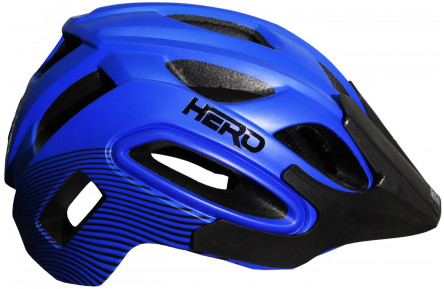 Шолом Weapon Hero розмір 58-61см синьо-чорний