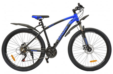 Велосипед SPARK MOUNT 27.5" 17" черно-синий