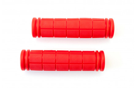 Гріпси L127мм BRAVVOS FL-368 гумові червоні