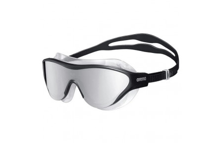 Окуляри для плавання "THE ONE MASK MIRROR" Arena 004308-101 чорний, сріблястий, OSFM