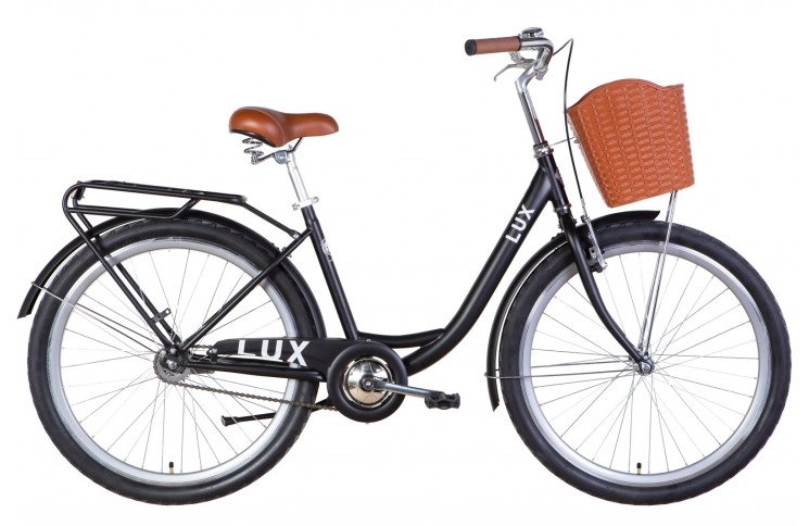 Велосипед 26" Dorozhnik LUX 2022 (черный (м))