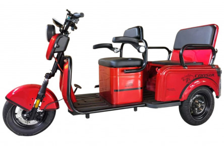 Електричний трицикл Consul NL (1200Вт графеновий 72В 23Аг) 10"