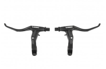 Гальмівні ручки ONRIDE Alu-3, для МТБ, під три пальці, алю. сплав, чорний