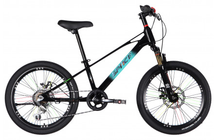 Велосипед MG 20" SPACE KID ALIOTH DD FR рама-11" чорний 2025