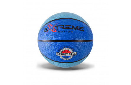 М'яч баскетбольний Extreme Motion BB1485 № 7, 520 грам Блакитний