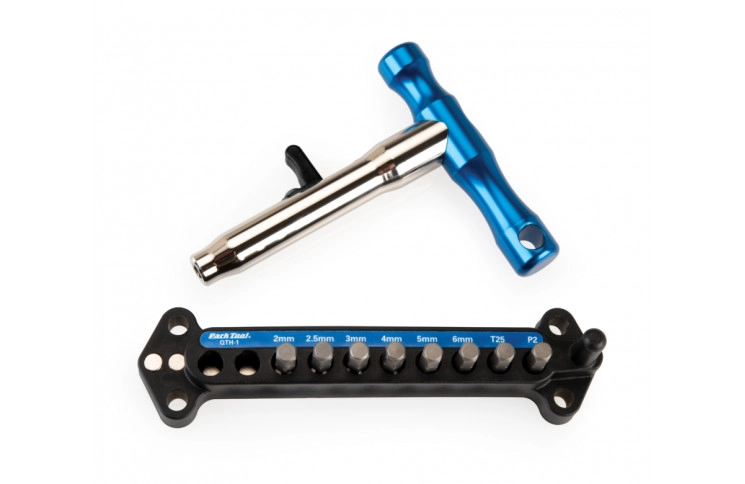 Ключ Park Tool QTH-1 с набором бит 2,5/3/4/5/6mm, Т25, PH2