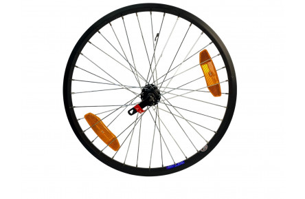 Колесо переднее 24, ободной тормоз, обод VERONIQUE, втулка MERIDA