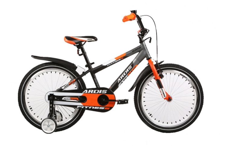 Дитячий велосипед Ardis Fitness 20" 10" сіро-помаранчевий