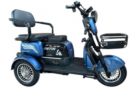 Электрический трицикл Corso Ostin SN-077150 (1000Вт 72В 23Аг графеновый) 10"
