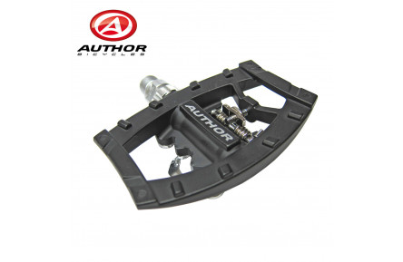 Педалі Author A-sport 35, колір сріблясто чорні