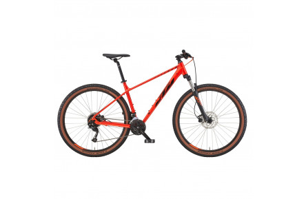 Велосипед KTM Chicago 271 2022 27.5" M/43 оранжевый с черным