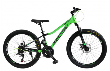 Велосипед Corso GRAVITY 24" GR-24558 алюминий 12"