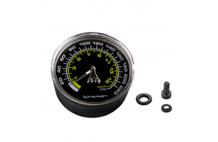Манометр Birzman 220PSI Maha Push & Twist II/III Silver Grand-Maha Push & Twist III Gunmetal