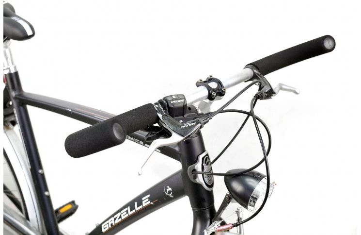Гибридный велосипед Gazelle Ultimate Excellent 28" L черный матовый Б/В