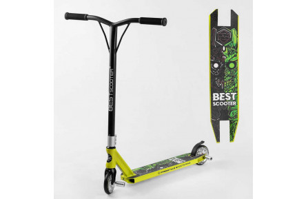 Самокат трюковых Best Scooter 57870 HIC-система, Пеги, алюминий, колеса PU 110 мм, руль – 52 см, высота – 83 см