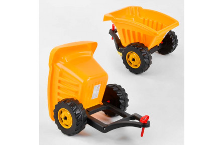 Причіп для педального трактора Pilsan 07-317 ЖОВТИЙ