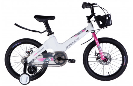 Велосипед MG 18" SPACE KID MOON DD рама-10" білий 2025