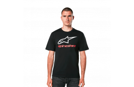 Футболка Alpinestars ALWAYS 2.0 CSF TEE BLACK/WHITE/RED, L