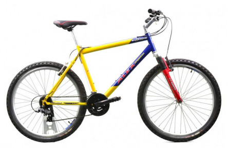 Гірський велосипед Alex Ontario 26" L жовто-синій Б/В