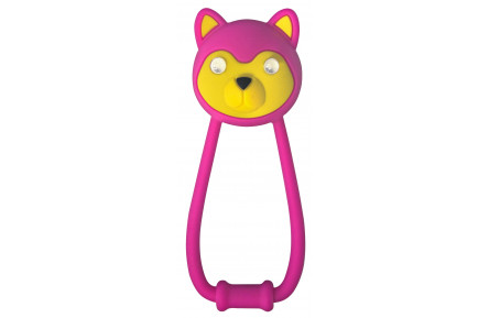 Мигалка дитяча передня KLS Teddy рожевий
