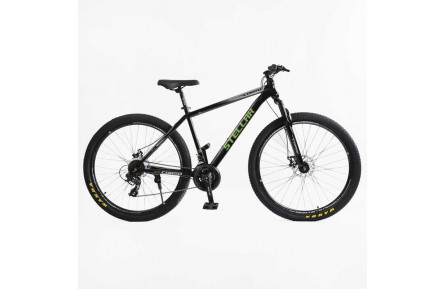 Велоcипед Corso Stellar 29" 21" черно-зеленый