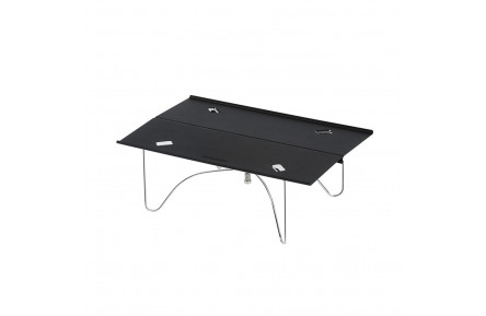 Складаний стіл Naturehike CNK2450JJ024, 31х21 см, алюміній, чорний
