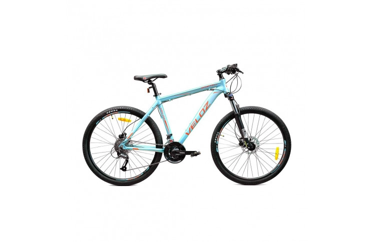Велосипед Veloz G27.5-3 27S 27.5" 19" блакитний