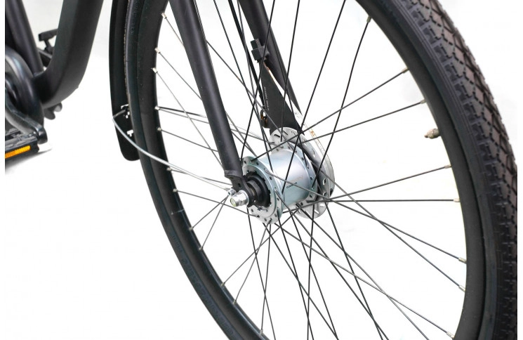 Городской велосипед Gazelle Espirit 28" XL чёрный матовый Б/В