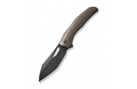 Ніж складаний туристичний WE Knife Ignio Mystery Box, (8.4 см) CPM 20CV / титан 6AL4V бронзовий
