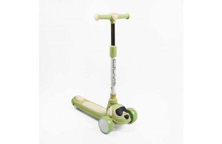 Самокат триколісний "Skyper" CS-014/62 (6) колеса PU 125х40мм зі світлом, музика та підсвічування платформи, кермо складне, в коробці