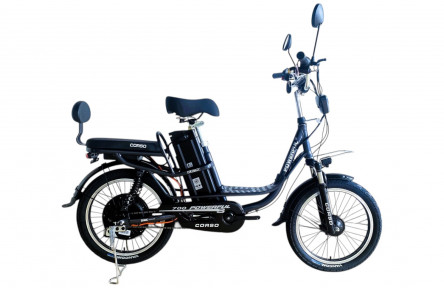 Электровелосипед Corso Powerfull 20" FW-60015 (700Вт литиевый 48В 20Ач) темно-серый