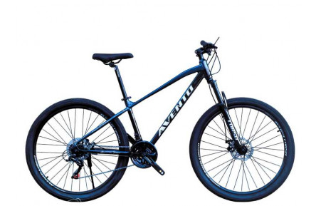 Велоcипед Спортивний Corso «Avento» 27.5" дюймів AN-76118 (1) рама алюмінієва 15.5’’, касета Shimano, 21 швидкість, зібран на 75