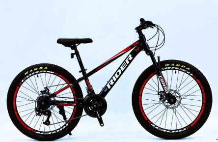Велосипед Спортивний Corso 24" дюйми «RIDER» RD-24952 (1) рама сталева 11’’, обладнання LTWOO A2, 21 швидкість, зібран на 75